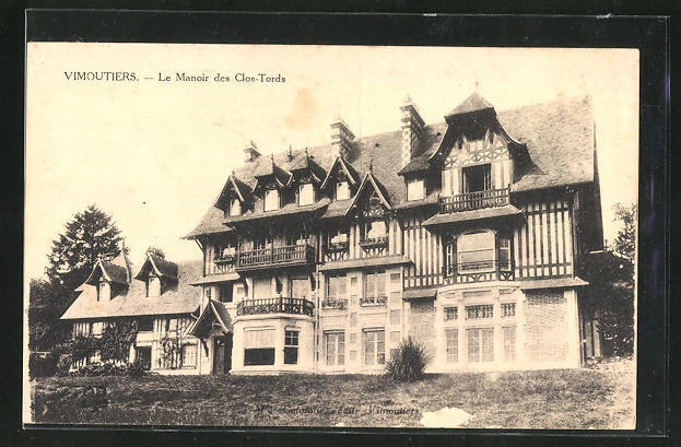 CPA Vimoutiers, Le Manoir des Clos-Tords