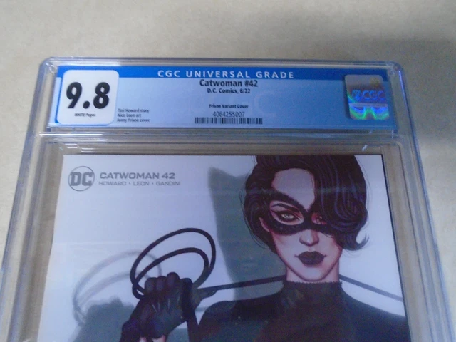 Catwoman Issue #42 Comic. Jenny Frison Variant Cover. CGC Graded 9.8. DC 2022 2