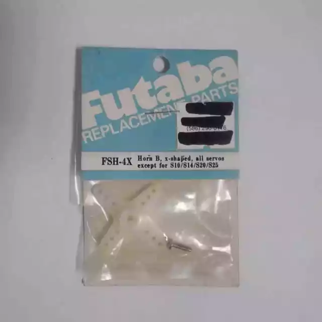 Futaba Radio Controlled Products: Horn B, X-Shaped, All servos Except for S10...