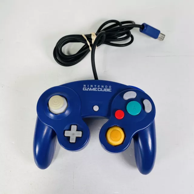 Official OEM Genuine Nintendo GameCube Controller Indigo Purple - DOL-003 TESTED