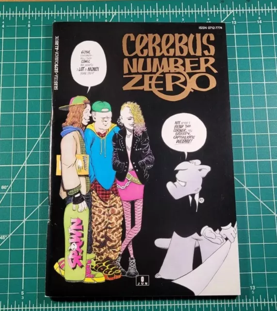 Cerebus Number Zero (1992) Aardvark Vanaheim Gold Edition Comic Dave Sim VF-