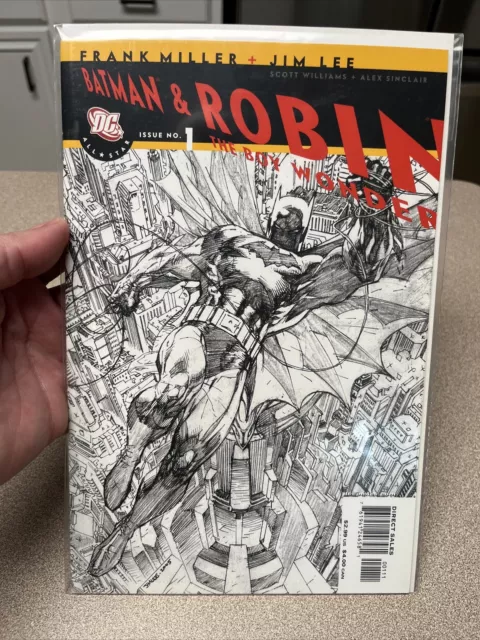 All Star Batman and Robin the Boy Wonder #1, Lee Sketch Variant