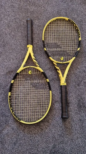 Babolat Pure Aero Super Lite Tennis Racket - Grip Size 1 - Fresh Grips