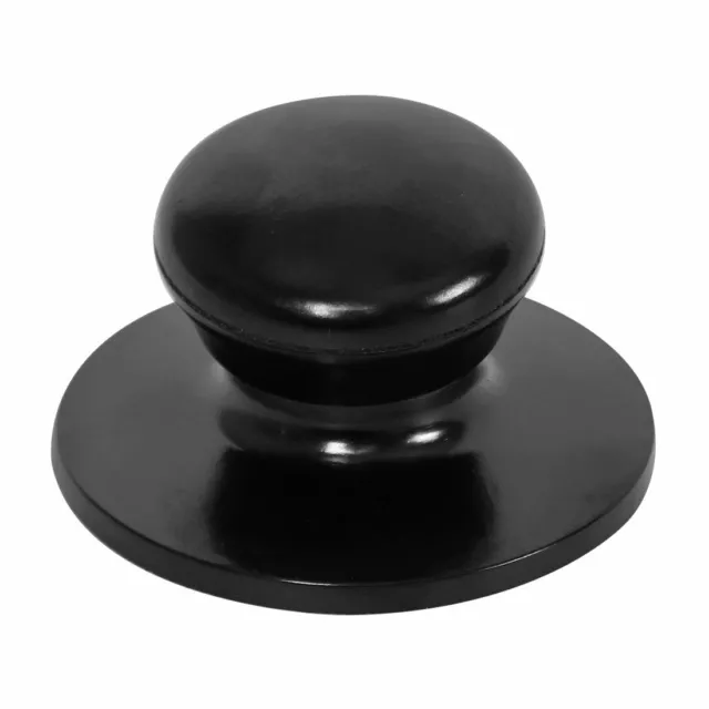 Home Kitchen Cookware Plastic Cooking Pot Cover Knob Handle Grip Black