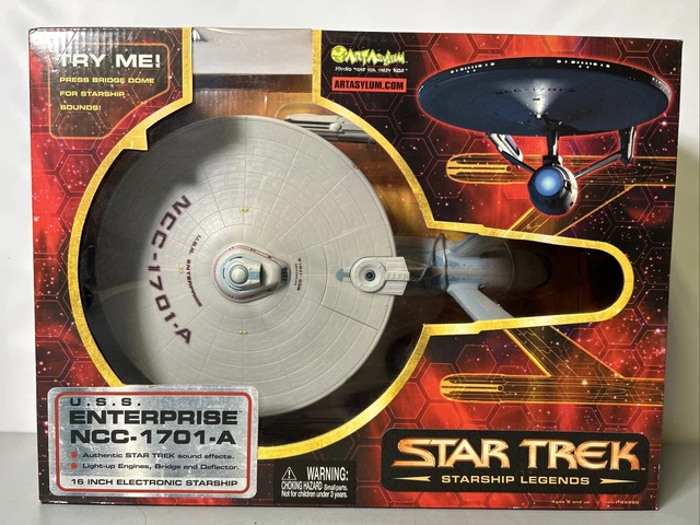 STAR TREK USS ENTERPRISE NCC - 1701 - A 16 pouces Starship Legends Art ...