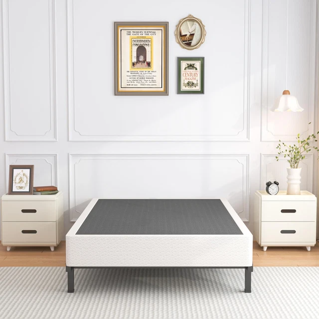 ROIL 10 INCH Twin Box Spring, Heavy Duty Metal Box Spring Mattress