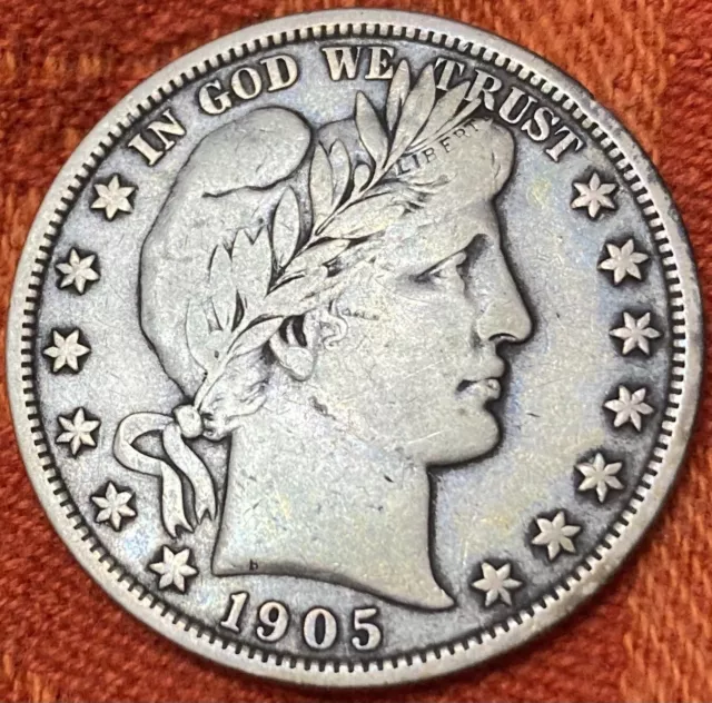 1905 Barber Half - Fine-VF