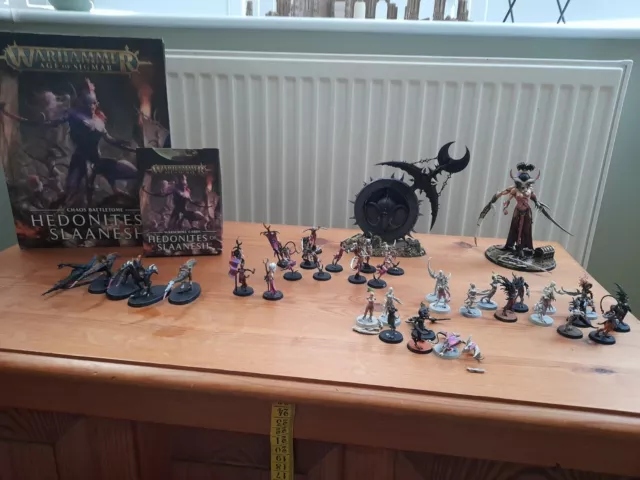 Warhammer fantasy/age of sigmar hedonites  of slaanesh Aos  compleate army 1000+