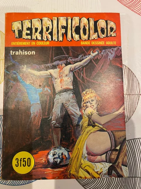 Trahison 1976 Terrificolor N°24 TTBE