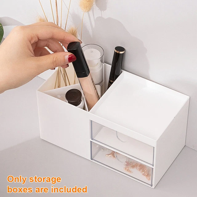 Storage Box Dormitory Crafts Desk Organizer Home Office Drawer Type Stationery~
