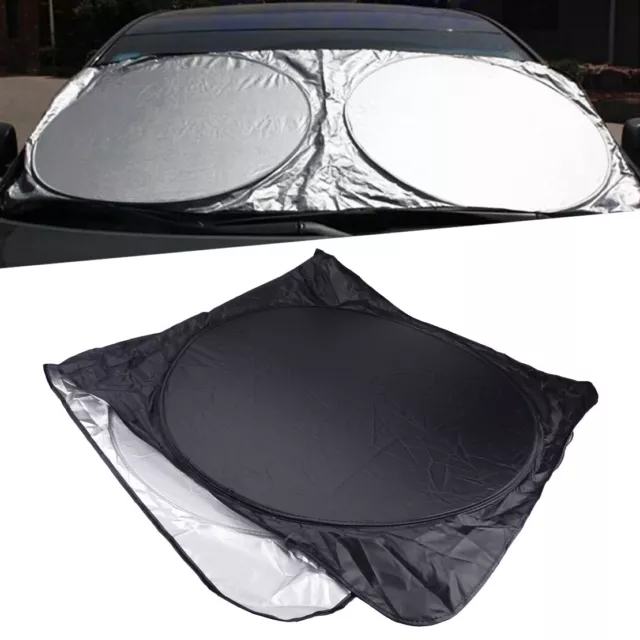 Car Front Rear Windshield Foldable Jumbo Large Sun Shade Visor Block n