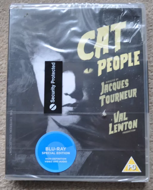 NEW SEALED " CAT PEOPLE " The Criterion Collection Blu-ray DVD Jacques Tourneur