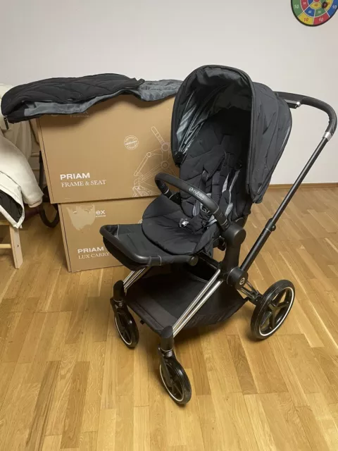 Cybex Priam Platinum Kinderwagen , Super Zustand + Zubehör