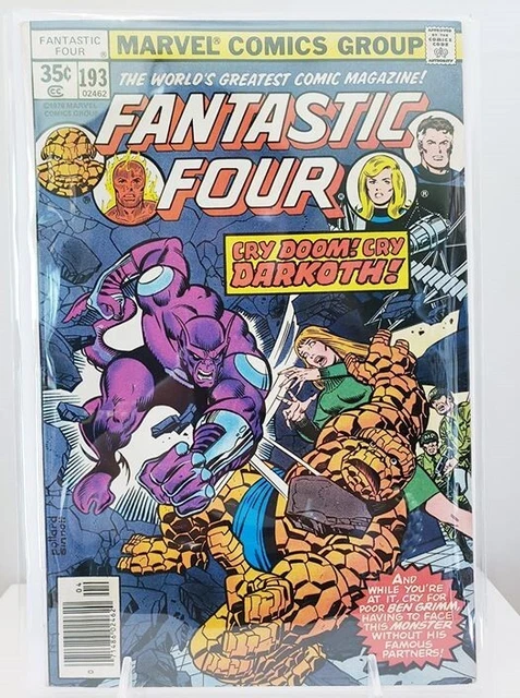 20591: Marvel Comics Fantastic four #193 Fine Grade