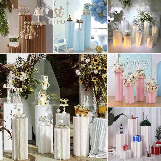 Wedding Display Stand Cylinder Plinth Podium Cake Flower Event Decorations ECO