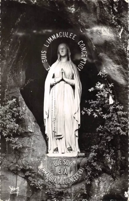 CPSM LOURDES THE Virgin of the Cave $7.60 - PicClick