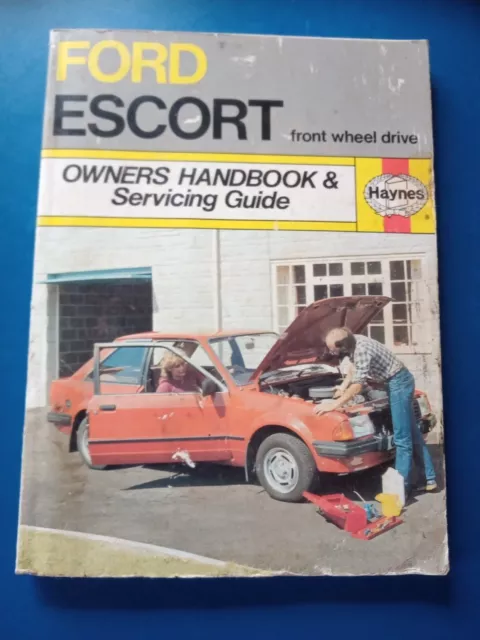 HAYNES FORD ESCORT OWNERS HANDBOOK AND SERVICING GUIDE 806 1980-1982 All Models