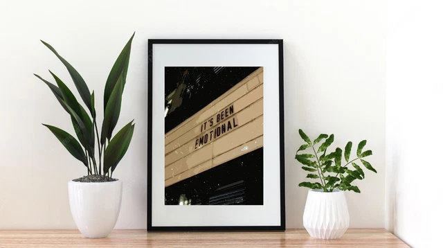 A4 Its Been Emotional Cinema Board Music Film Art Retro Poster  Culture Print