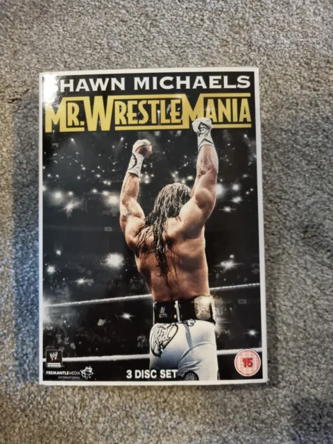 WWE - Shawn Michaels - Mr. WrestleMania (DVD, 2014)