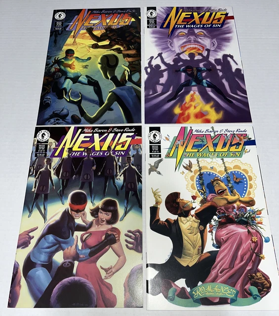 NEXUS EXECUTIONER'S SONG #1-#4 SET DARK HORSE. HIGH GRADE!! Combined Shipping.