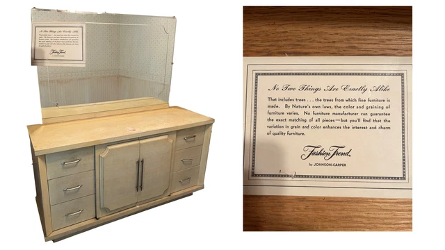 JOHNSON-CARPER "FASHION TREND" Mid-Century. Bedroom set, Original 1958  $2,499.99 - PicClick