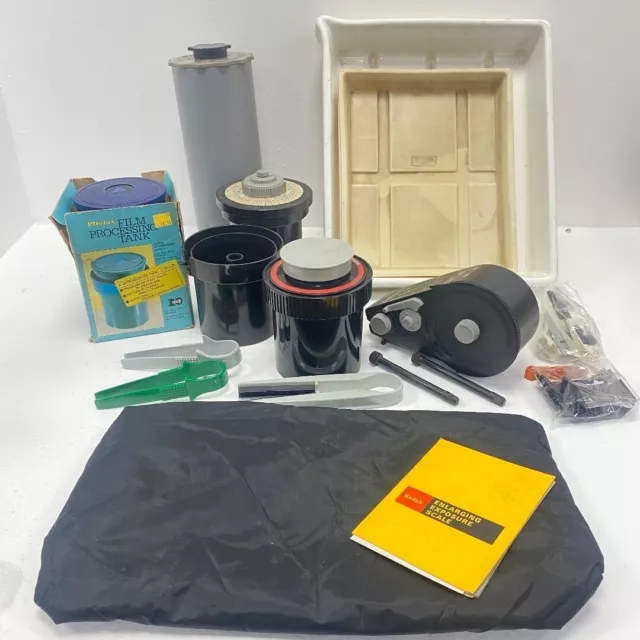 35mm Film Darkroom Equipment Developing Tanks Bulk Loader & Accessories RMF05-GB