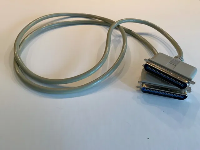 50 pin Male to 50 pin Male Scsi Cable. 6' in length