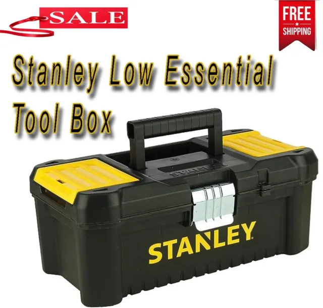Plastic Heavy Duty DIY Tool Box Chest Lockable Storage Case Organiser  Toolbox UK
