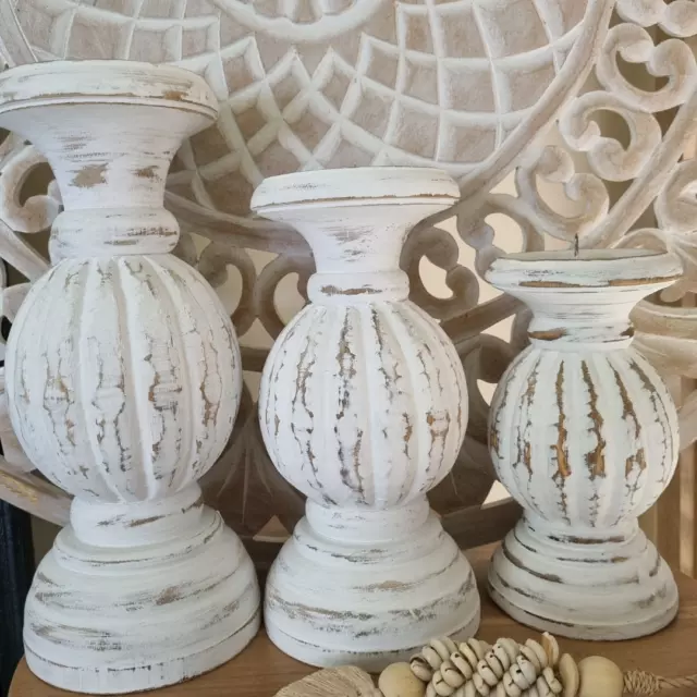 Hampton Style Candle Holders