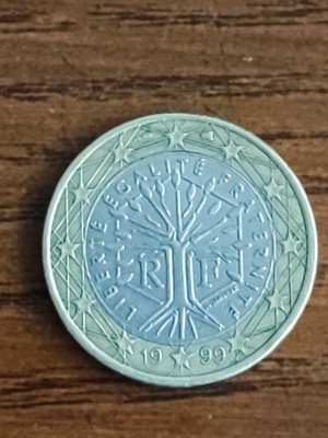 1 euro francese 1999