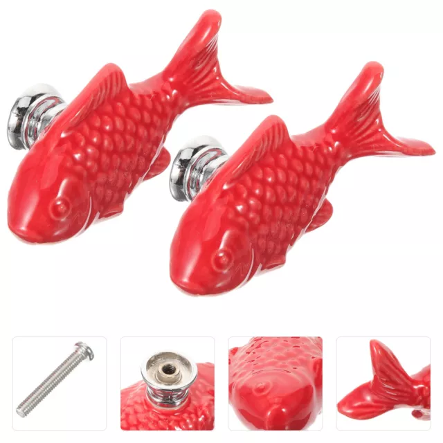 Ceramic Koi Fish (2pcs)-