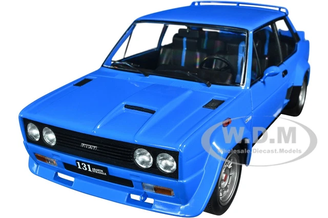 SOLIDO, FIAT 131 ABARTH bleu 1980, échelle 1/18, SOL1806004