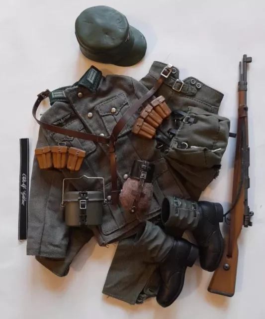 dragon models 1/6 scale WW2 GERMAN INFANTRY part Outfit Nice!!