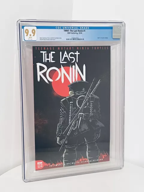 THE LAST RONIN #1 TMNT First Print CGC 9.9 IDW 10/20 Rare 1st Print