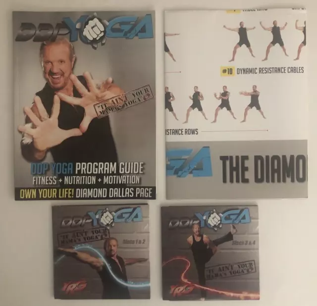 DDP YOGA It Ain't Your Mama's Yoga with Program Guide Poster & 4 DVD Discs  Set EUR 78,11 - PicClick ES