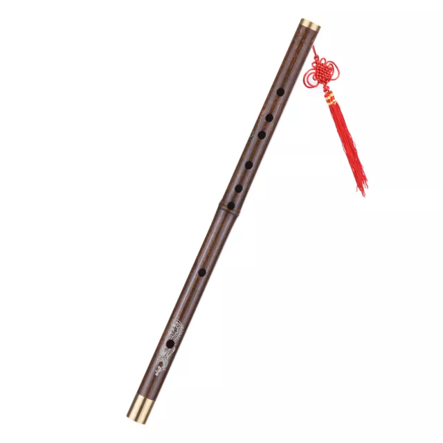 Professional Black Bamboo Dizi Flute Traditional Handmade Chinese Musical V1S0