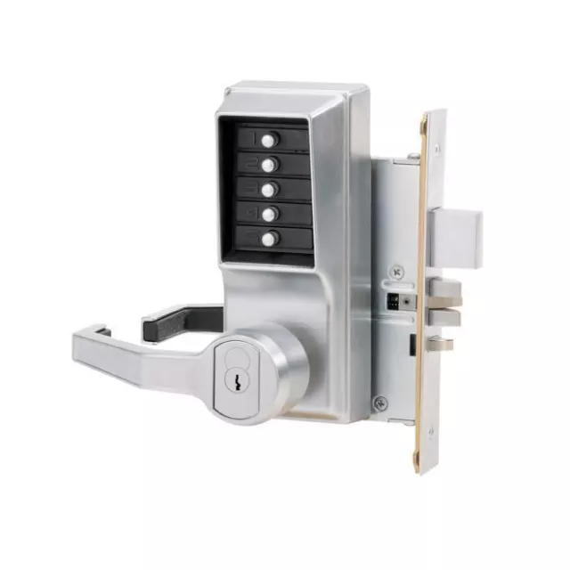 Kaba Simplex LH Mechanical Pushbutton Mortise Lock w Deadbolt Schlage LFIC L8148