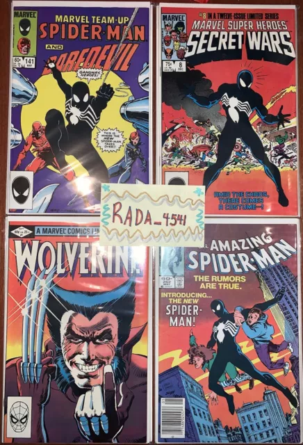 Comic Book Blind Box Amazing Spider-Man 252 Secret Wars 8