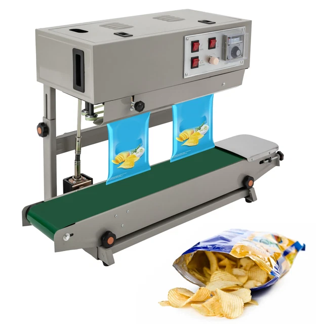 Sigillatrice automatica continua 500 W sacchetto di plastica sigillatrice