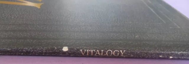 Pearl Jam - Vitalogy - Vinyl Lp  Us 1994 Ex/Ex+ 3