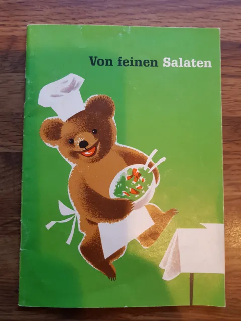 Bären – Marke VON FEINEN SALATEN 1950/60 er Jahre Werbung-Reklame  Sammlerheft