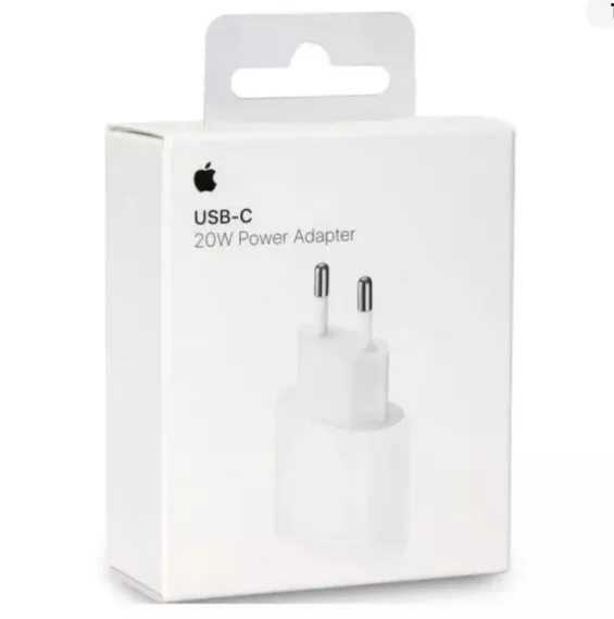 Cargador iPhone Original Usb Tipo C Apple 20w Carga Rapida 12/13/14/15