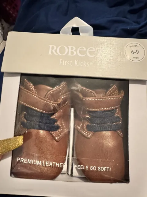 Robeez First Kicks Premium Leather