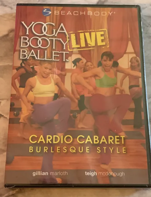 Yoga Booty Ballet Live Cardio Cabaret: Burlesque Style DVD Beach Body Dance