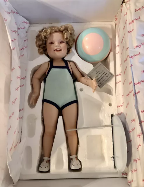 Danbury Shirley Temple Bathing Beauty Toddler Doll Collection in Original Box