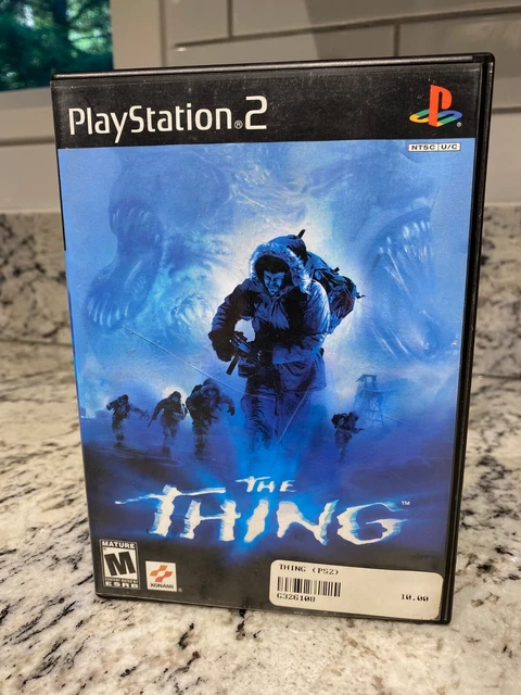 THE THING (Sony PlayStation 2 PS2, 2002) Complete w/ Case & Manual - TESTED! ✅