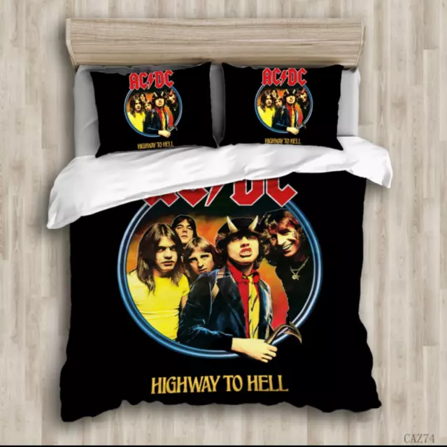 Ac/Dc Doona Cover /Quilt Cover Set