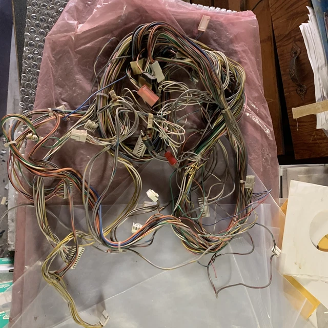 old vintage Sega Wiring Harness ARCADE video GAME Part Fm9 old vintage Sega Wiring Harness ARCADE video GAME Part Fm9