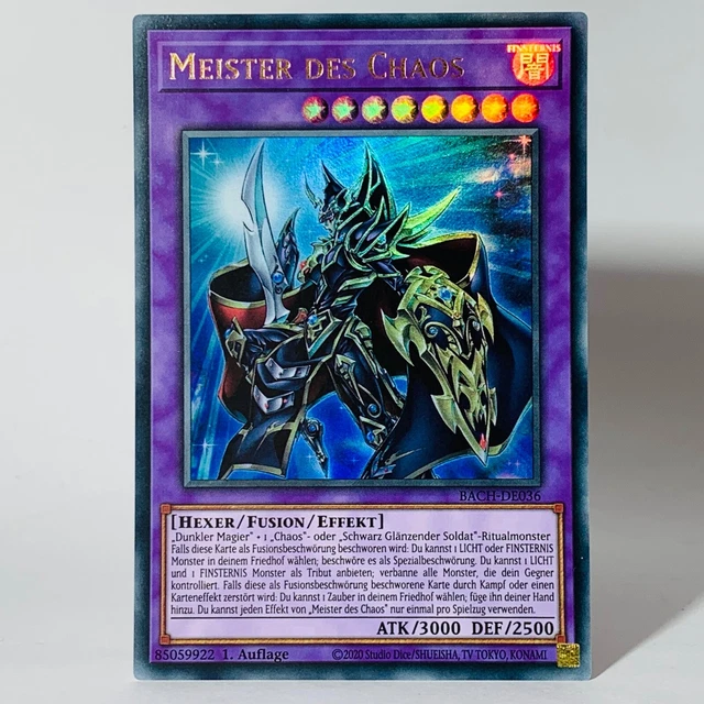 Yu-Gi-Oh! Masters Of Chaos – Secret Rare 1st Edition (MP23) – German, Near Mint - View #3