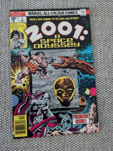 2001: A SPACE ODYSSEY #1 Premier Issue Marvel Comic by Jack Kirby